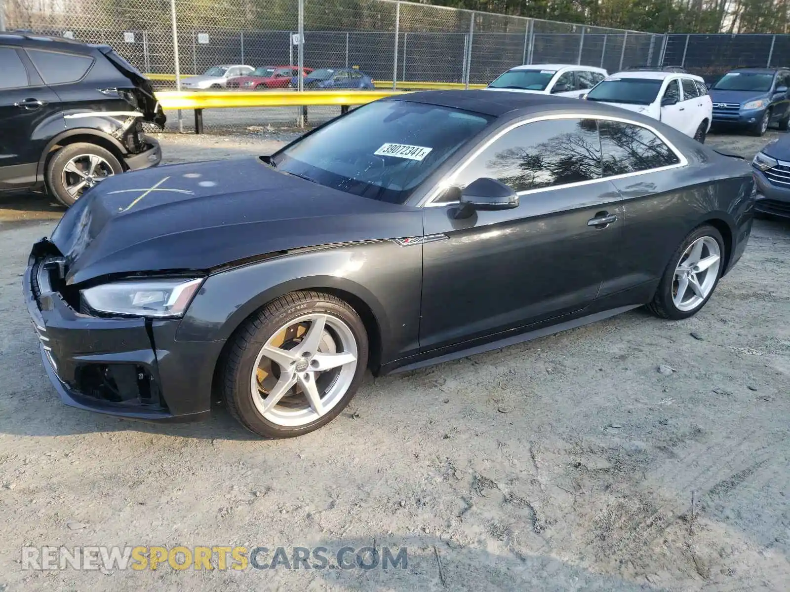 2 Photograph of a damaged car WAUTNAF59KA062577 AUDI A5 2019