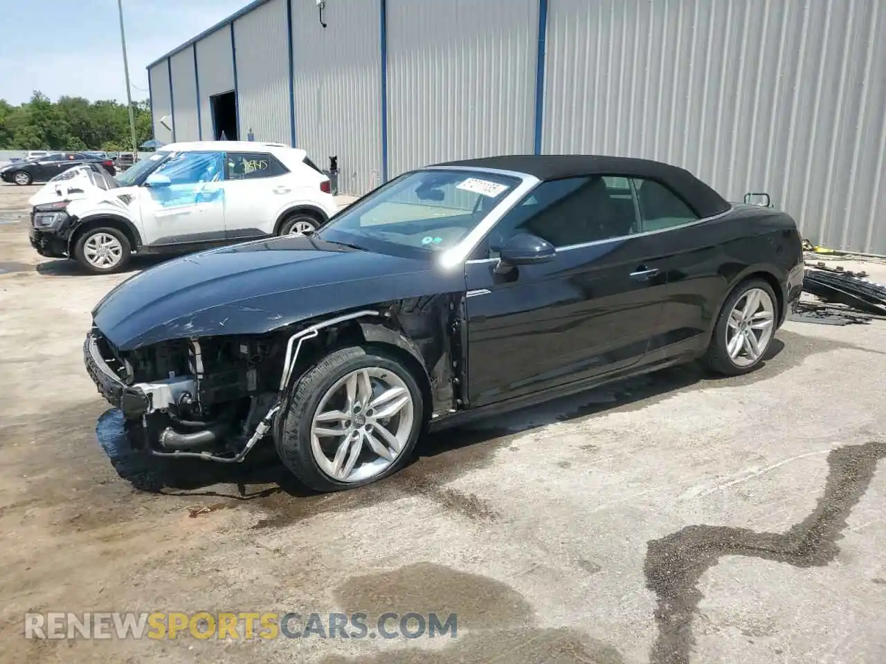 1 Photograph of a damaged car WAUWNGF55KN003860 AUDI A5 2019