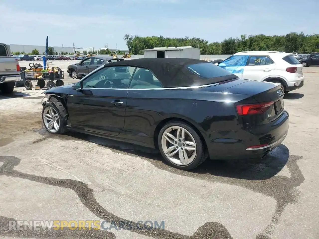 2 Photograph of a damaged car WAUWNGF55KN003860 AUDI A5 2019
