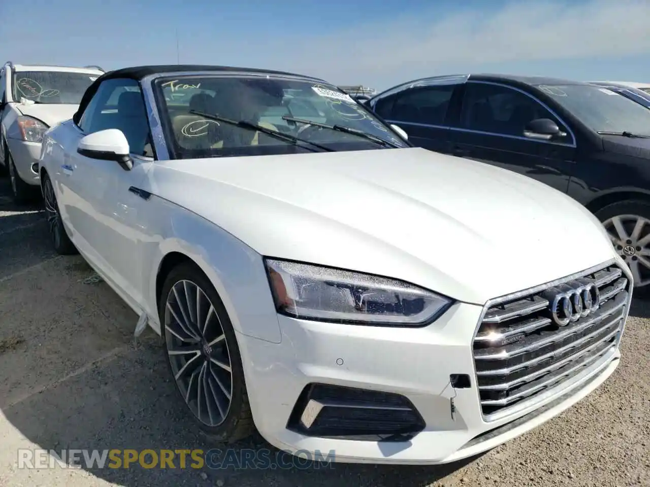 1 fotografías del automóvil dañado WAUYNGF51KN000723 AUDI A5 2019