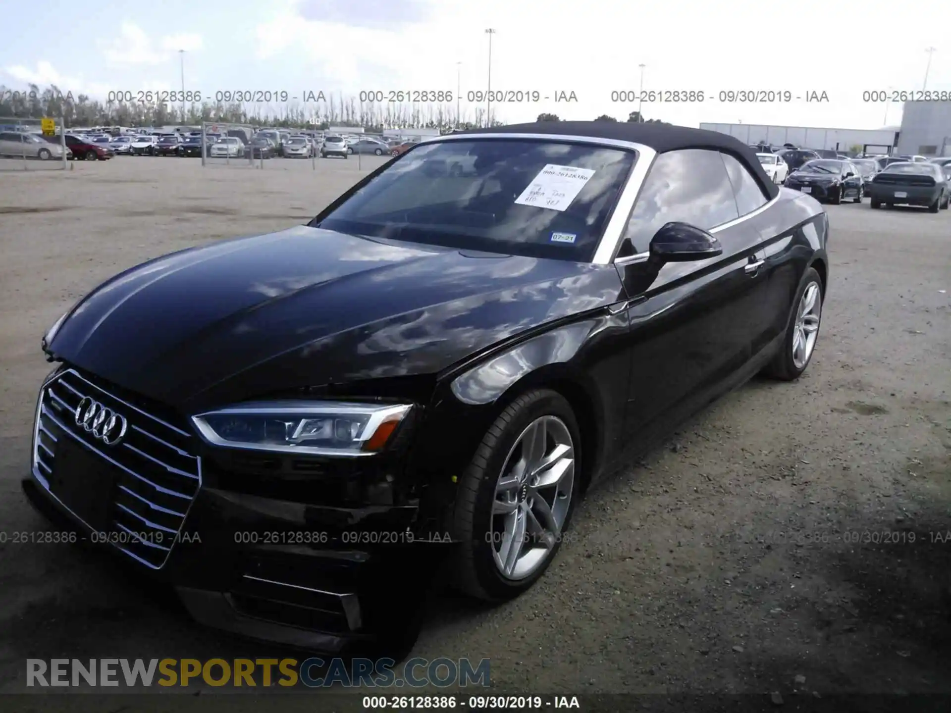 2 Photograph of a damaged car WAUYNGF54KN006399 AUDI A5 2019