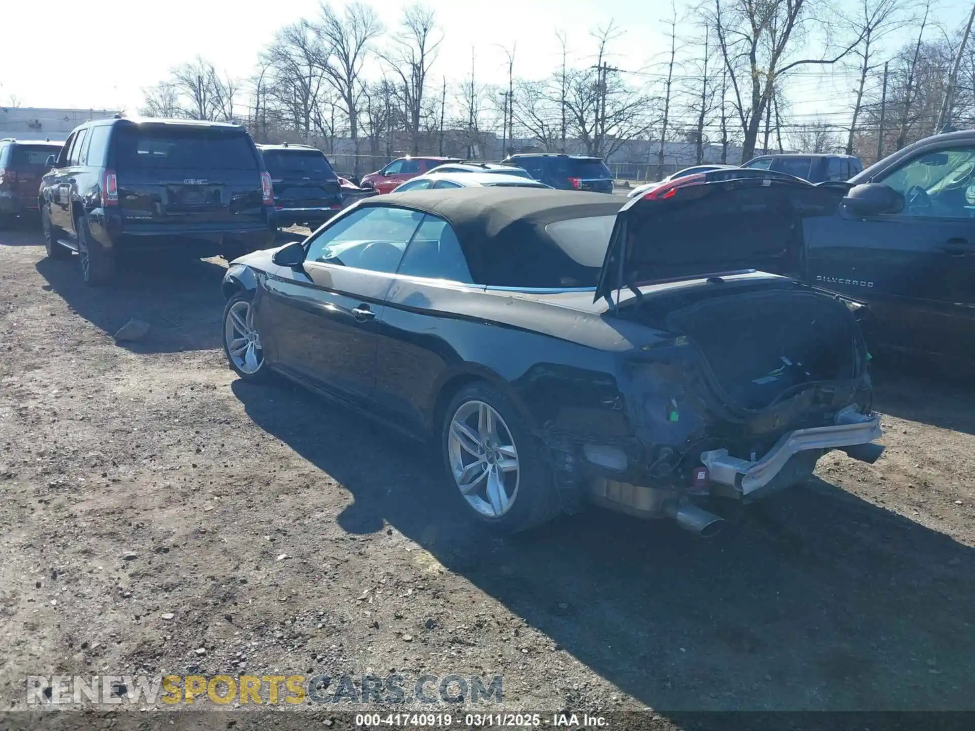 3 Photograph of a damaged car WAUYNGF55KN002121 AUDI A5 2019
