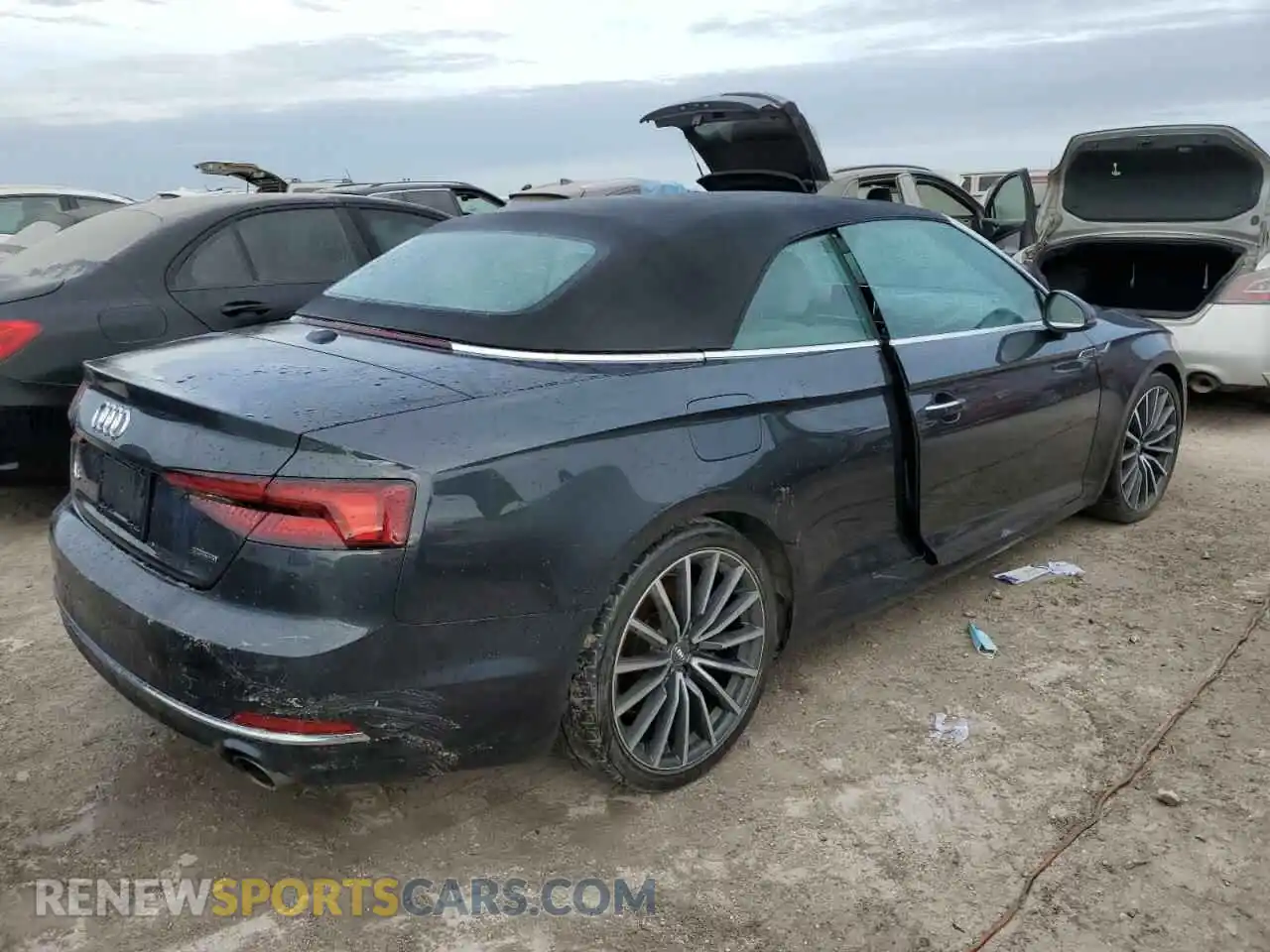 3 Photograph of a damaged car WAUYNGF55KN003155 AUDI A5 2019