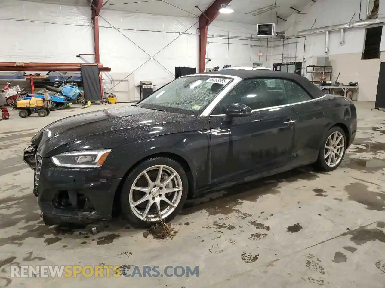 1 Photograph of a damaged car WAUYNGF56KN006985 AUDI A5 2019