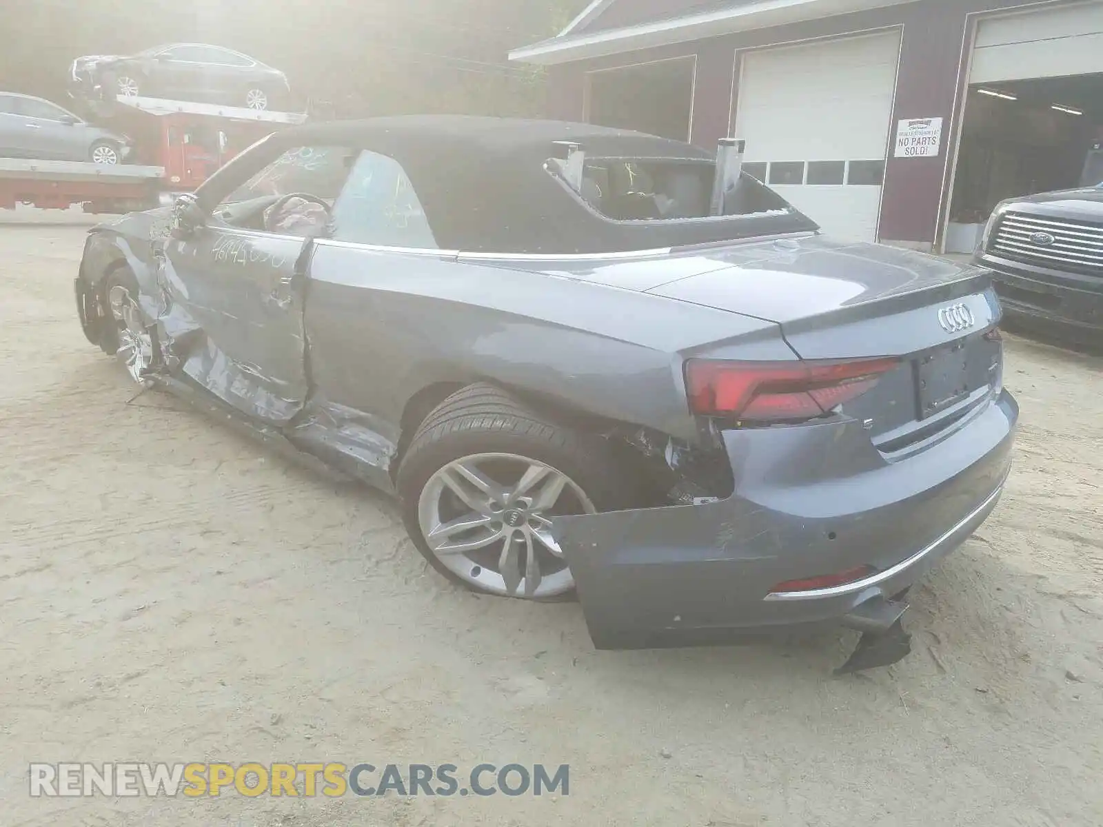 3 Photograph of a damaged car WAUYNGF58KN002629 AUDI A5 2019