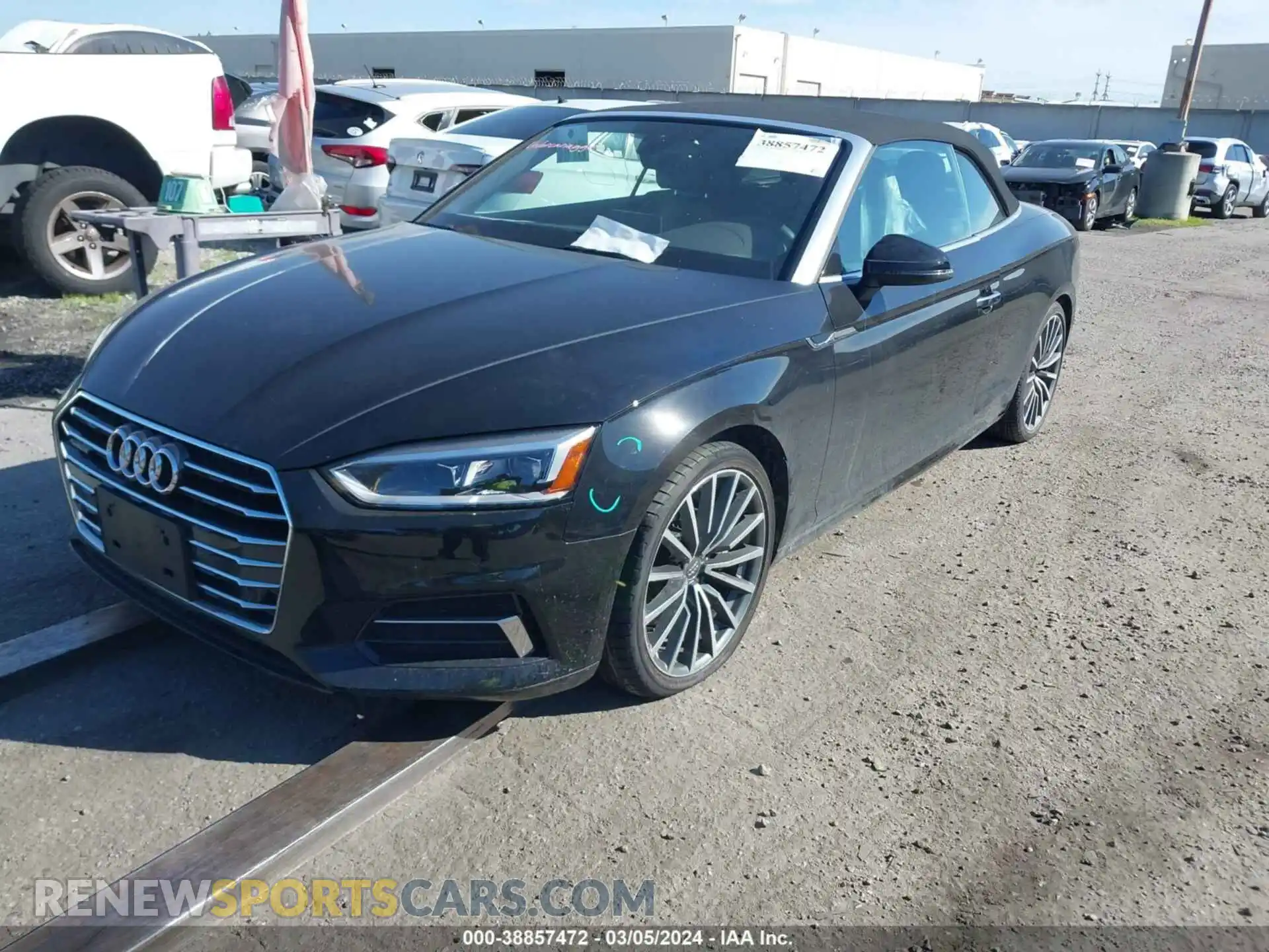 2 Photograph of a damaged car WAUYNGF59KN005684 AUDI A5 2019