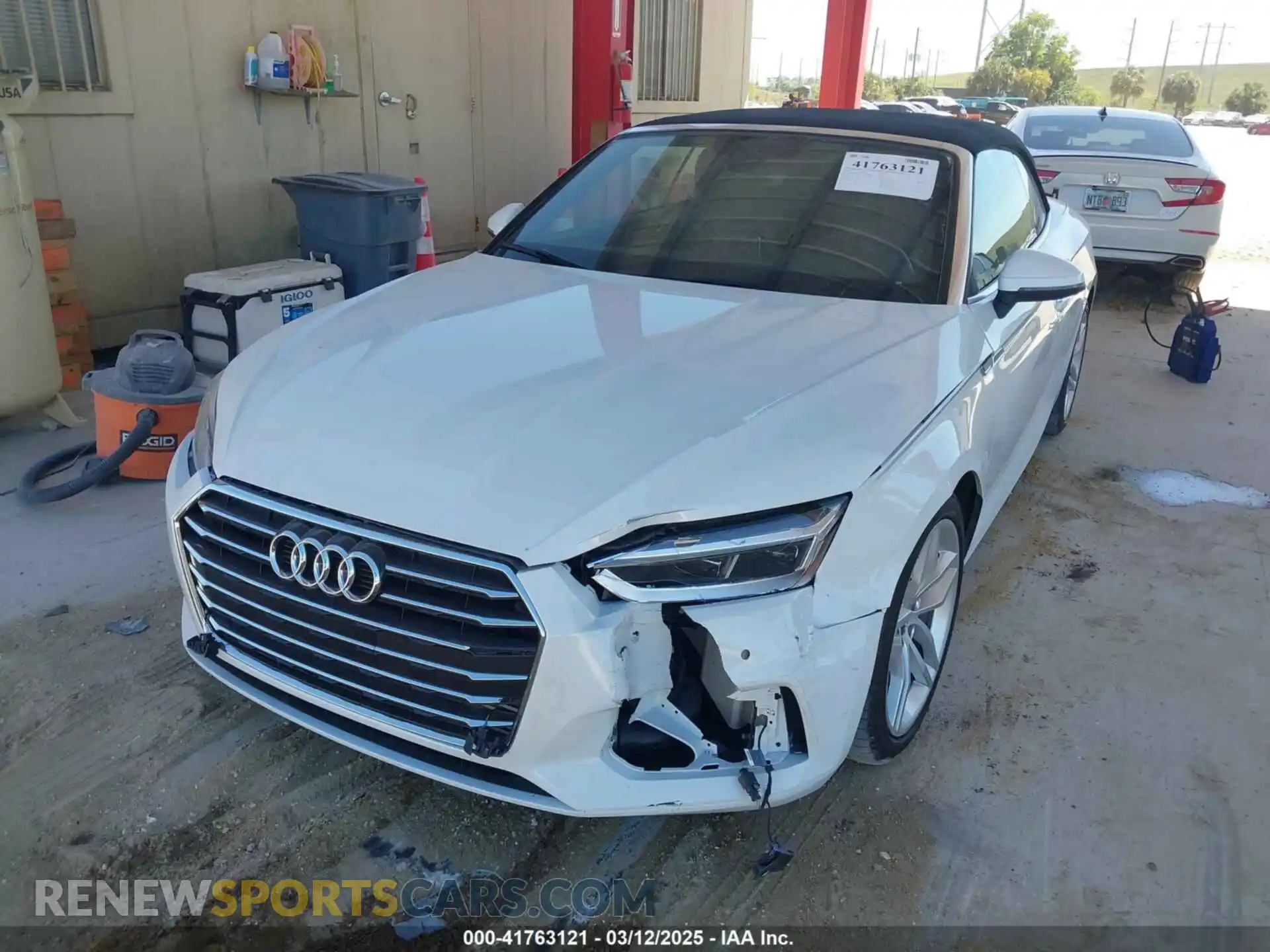 2 Photograph of a damaged car WAUYNGF5XKN011462 AUDI A5 2019