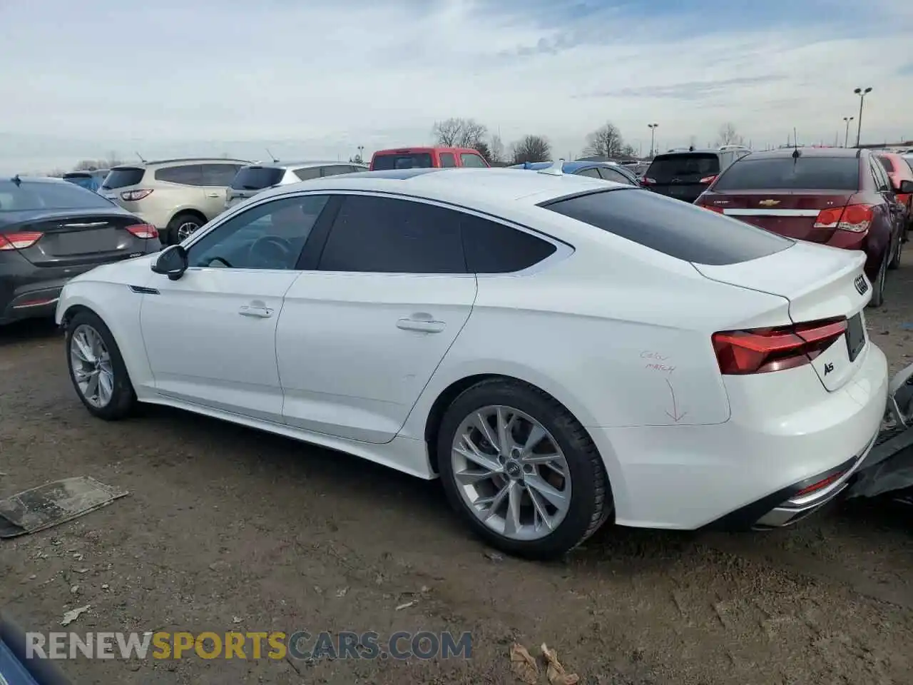 2 Photograph of a damaged car WAUANCF50LA004944 AUDI A5 2020
