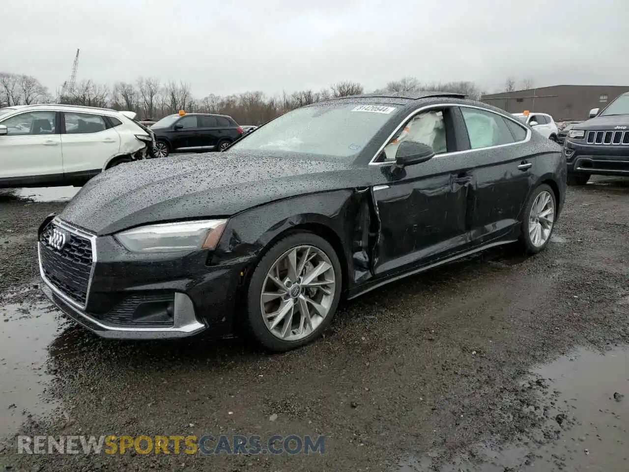 1 Photograph of a damaged car WAUANCF54LA006552 AUDI A5 2020