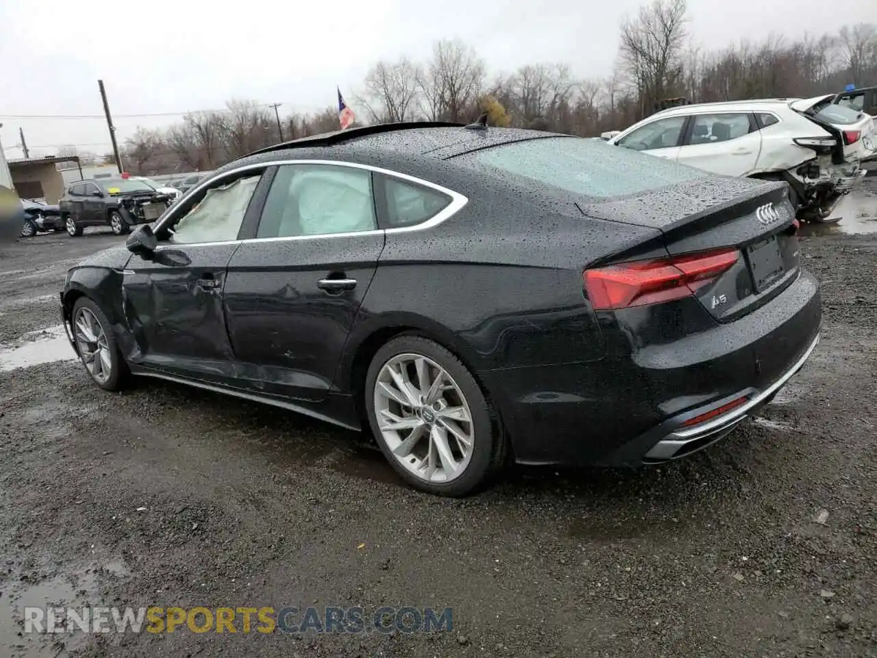 2 Photograph of a damaged car WAUANCF54LA006552 AUDI A5 2020