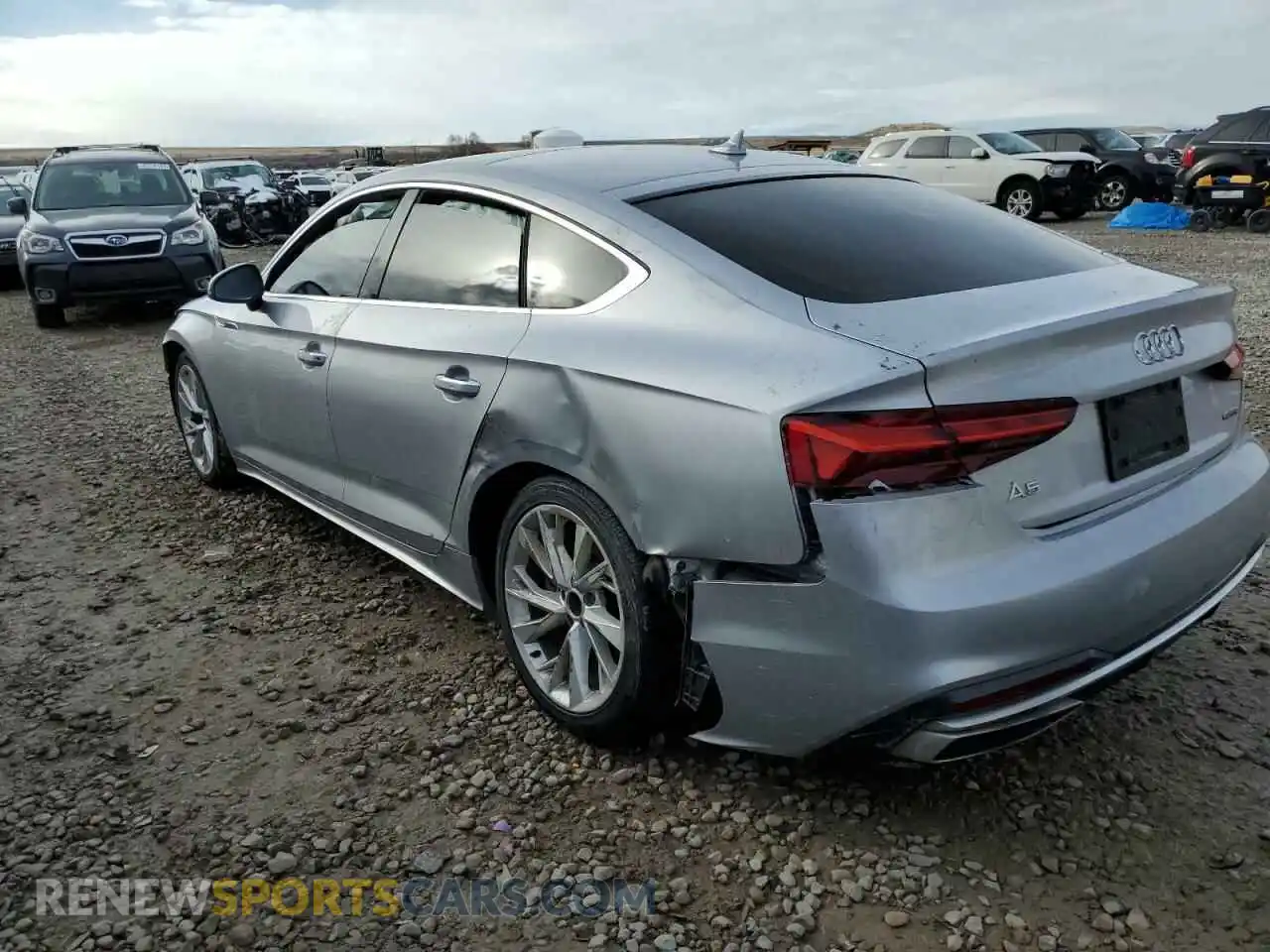 2 Photograph of a damaged car WAUANCF56LA009128 AUDI A5 2020
