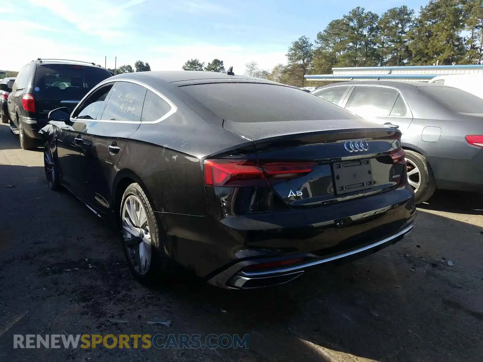 3 Photograph of a damaged car WAUCNCF53LA018670 AUDI A5 2020
