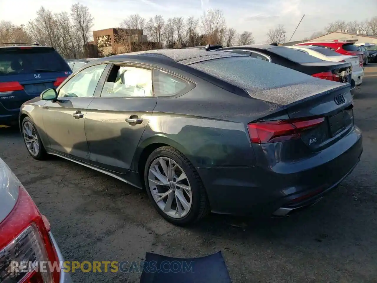 3 Photograph of a damaged car WAUCNCF5XLA014423 AUDI A5 2020