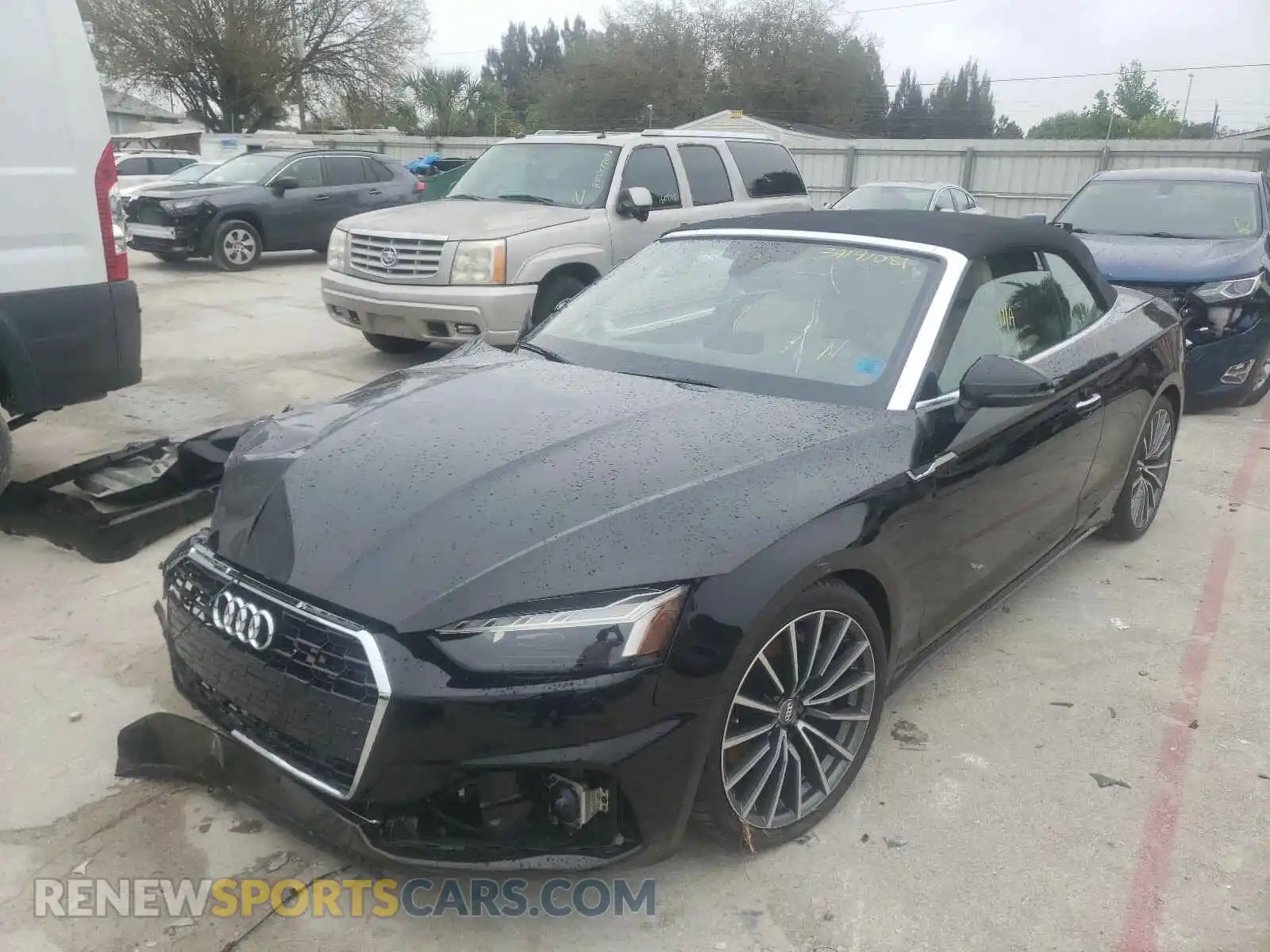 2 Photograph of a damaged car WAUWNGF59LN000364 AUDI A5 2020
