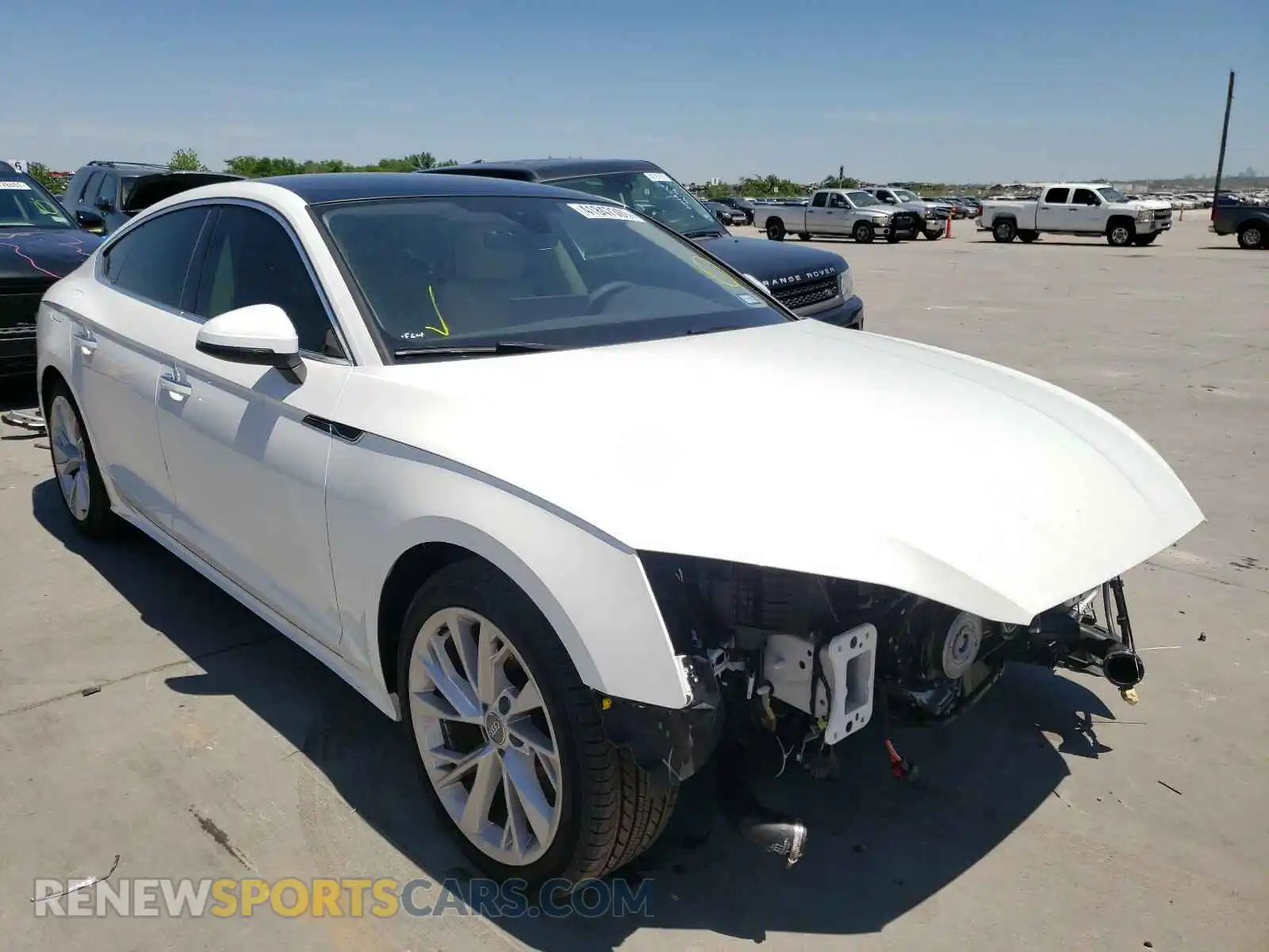 1 Photograph of a damaged car WAUABCF50MA007076 AUDI A5 2021