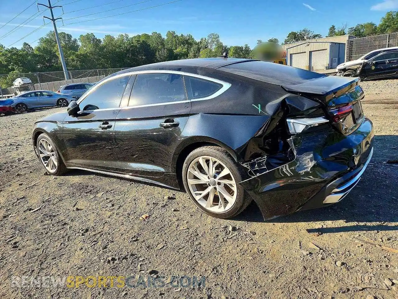 2 Photograph of a damaged car WAUABCF52MA004115 AUDI A5 2021