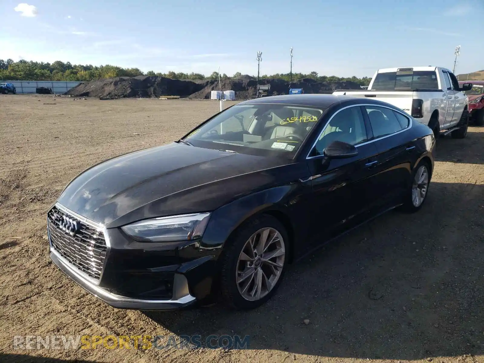 2 Photograph of a damaged car WAUABCF5XMA006551 AUDI A5 2021