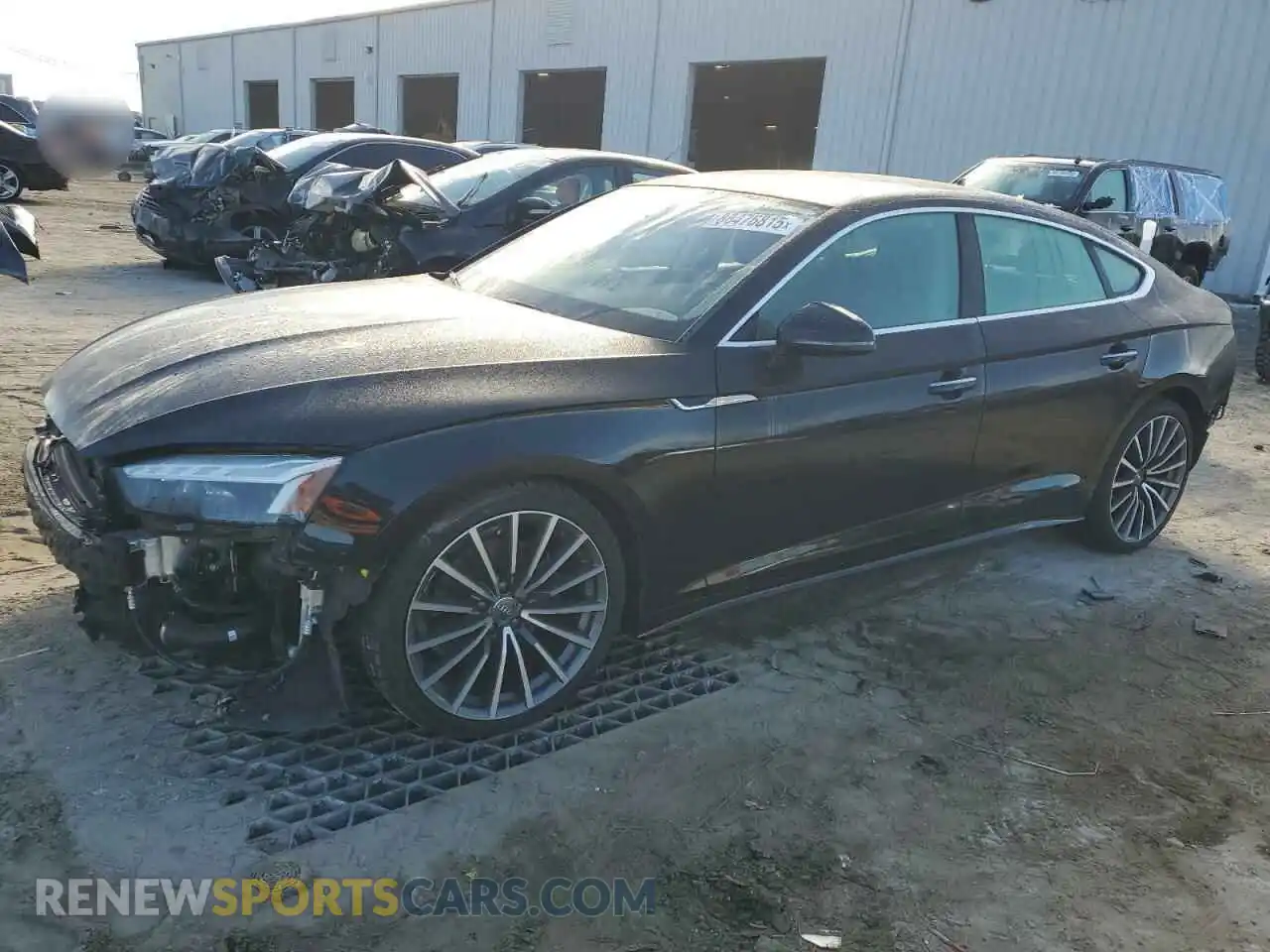 1 Photograph of a damaged car WAUCBCF50MA005501 AUDI A5 2021