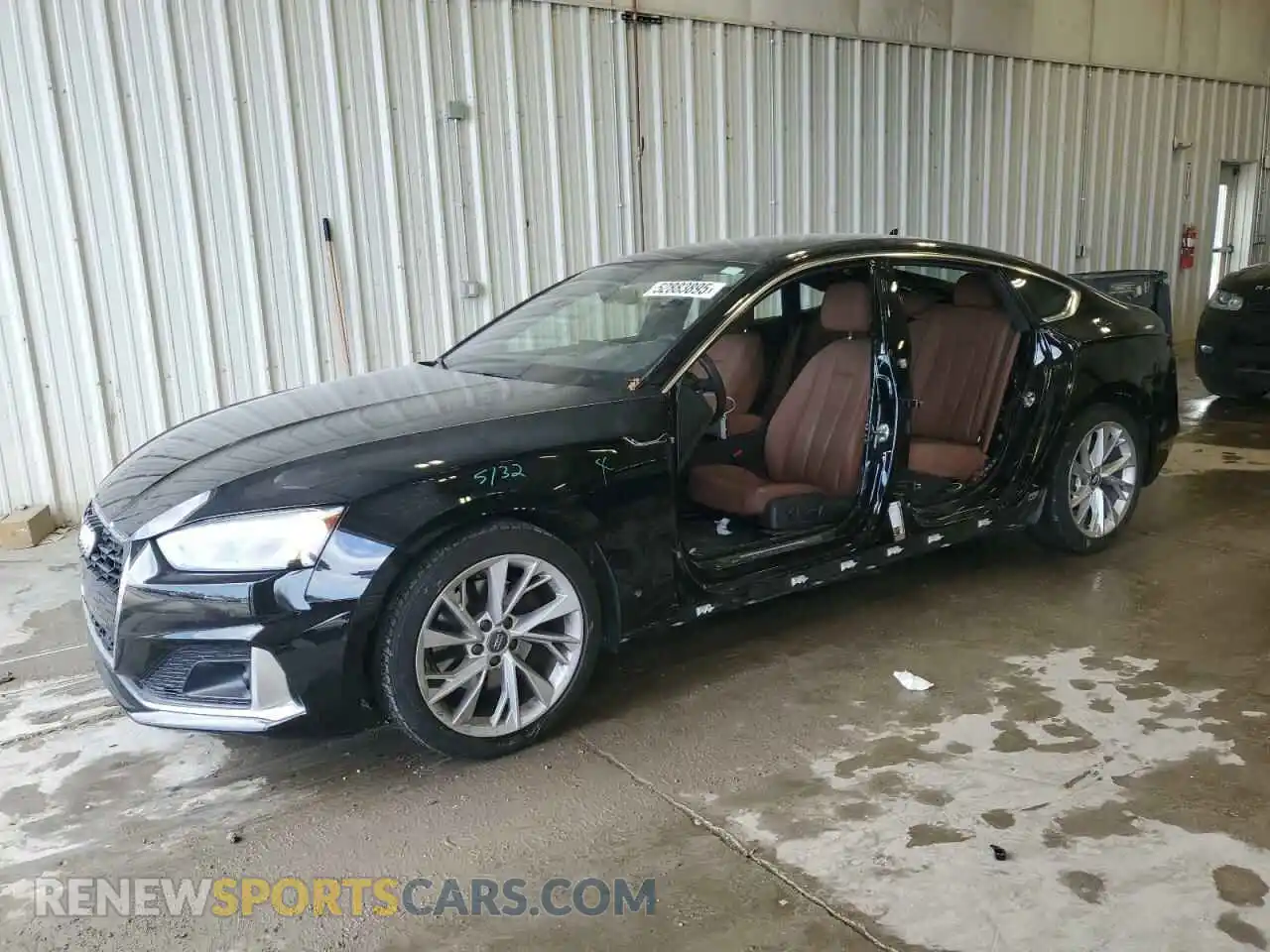 1 Photograph of a damaged car WAUCBCF51MA019651 AUDI A5 2021