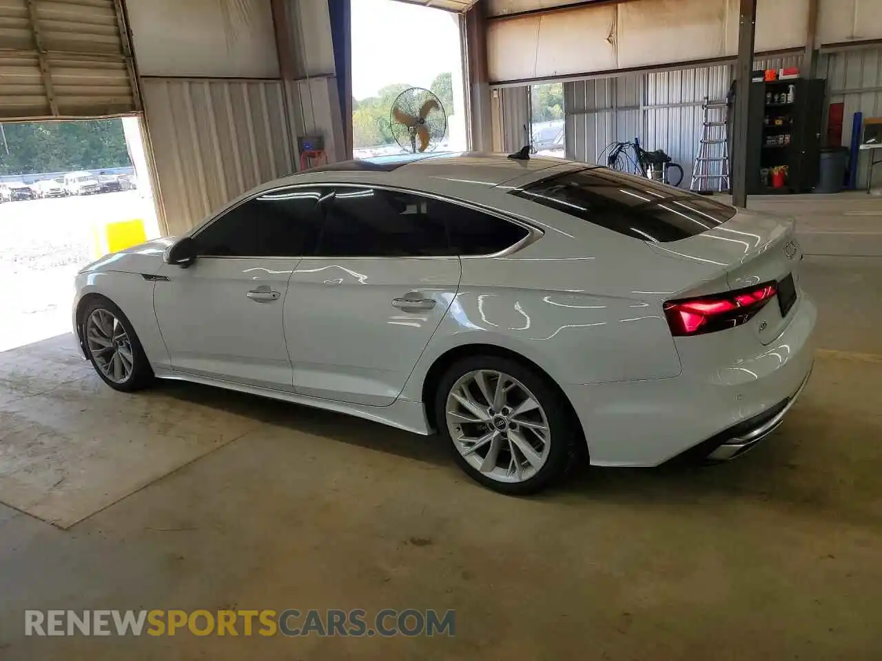 2 Photograph of a damaged car WAUCBCF53MA062467 AUDI A5 2021