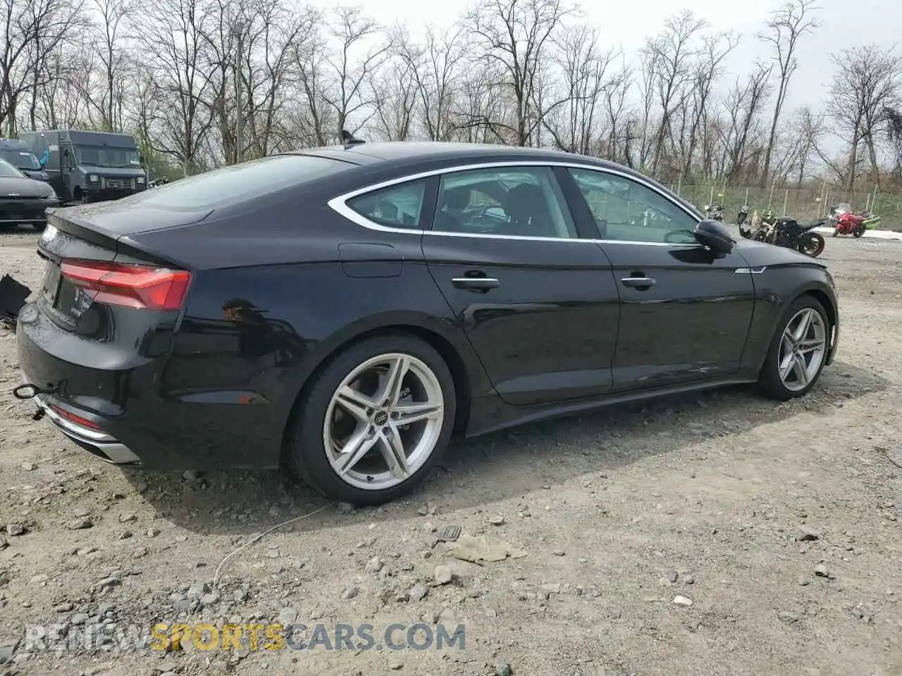 3 Photograph of a damaged car WAUCBCF57MA055196 AUDI A5 2021