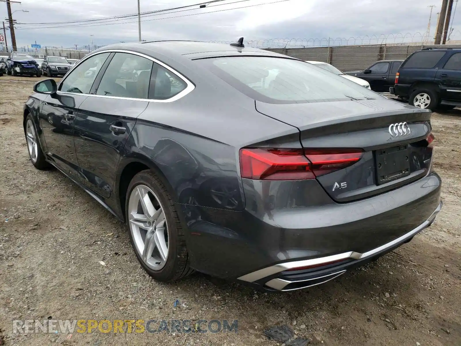 3 Photograph of a damaged car WAUDACF50MA015484 AUDI A5 2021