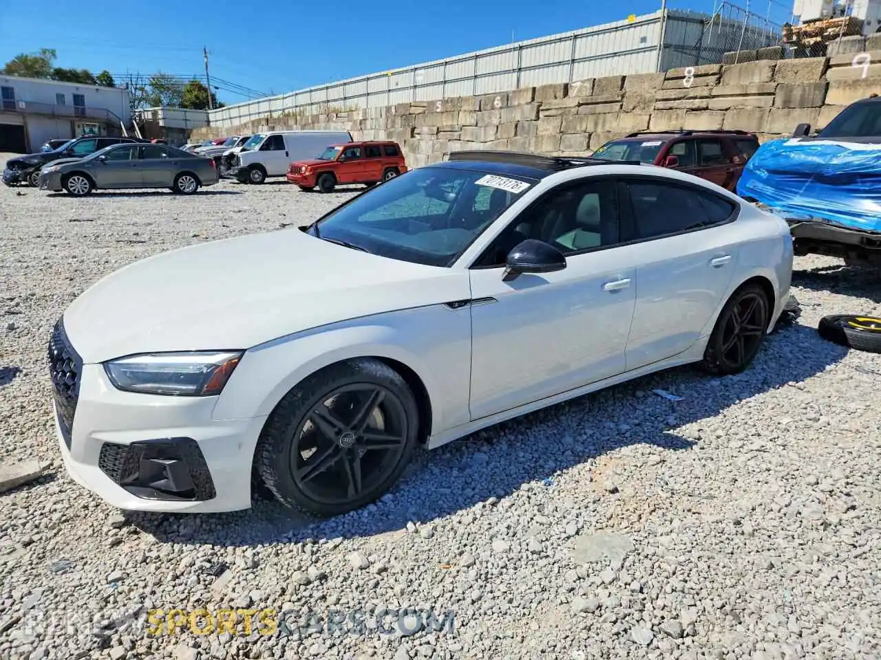 1 Photograph of a damaged car WAUDACF50MA018109 AUDI A5 2021