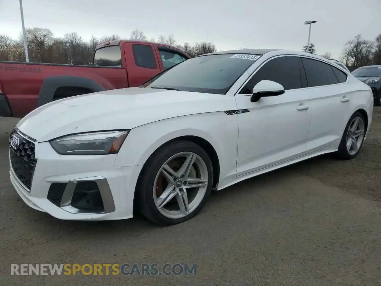 1 Photograph of a damaged car WAUDACF51MA016188 AUDI A5 2021