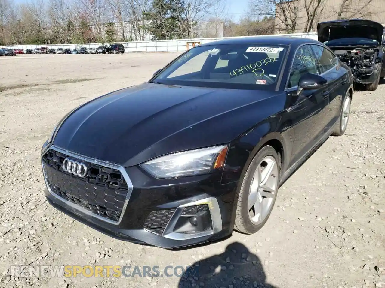 2 Photograph of a damaged car WAUDACF51MA017230 AUDI A5 2021