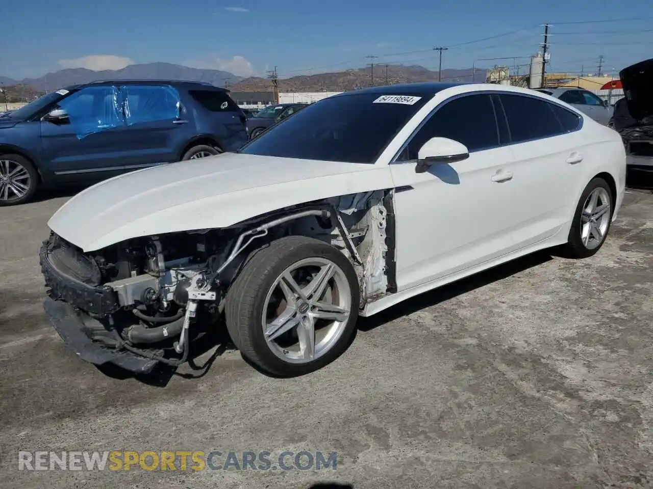 1 Photograph of a damaged car WAUDACF51MA022377 AUDI A5 2021