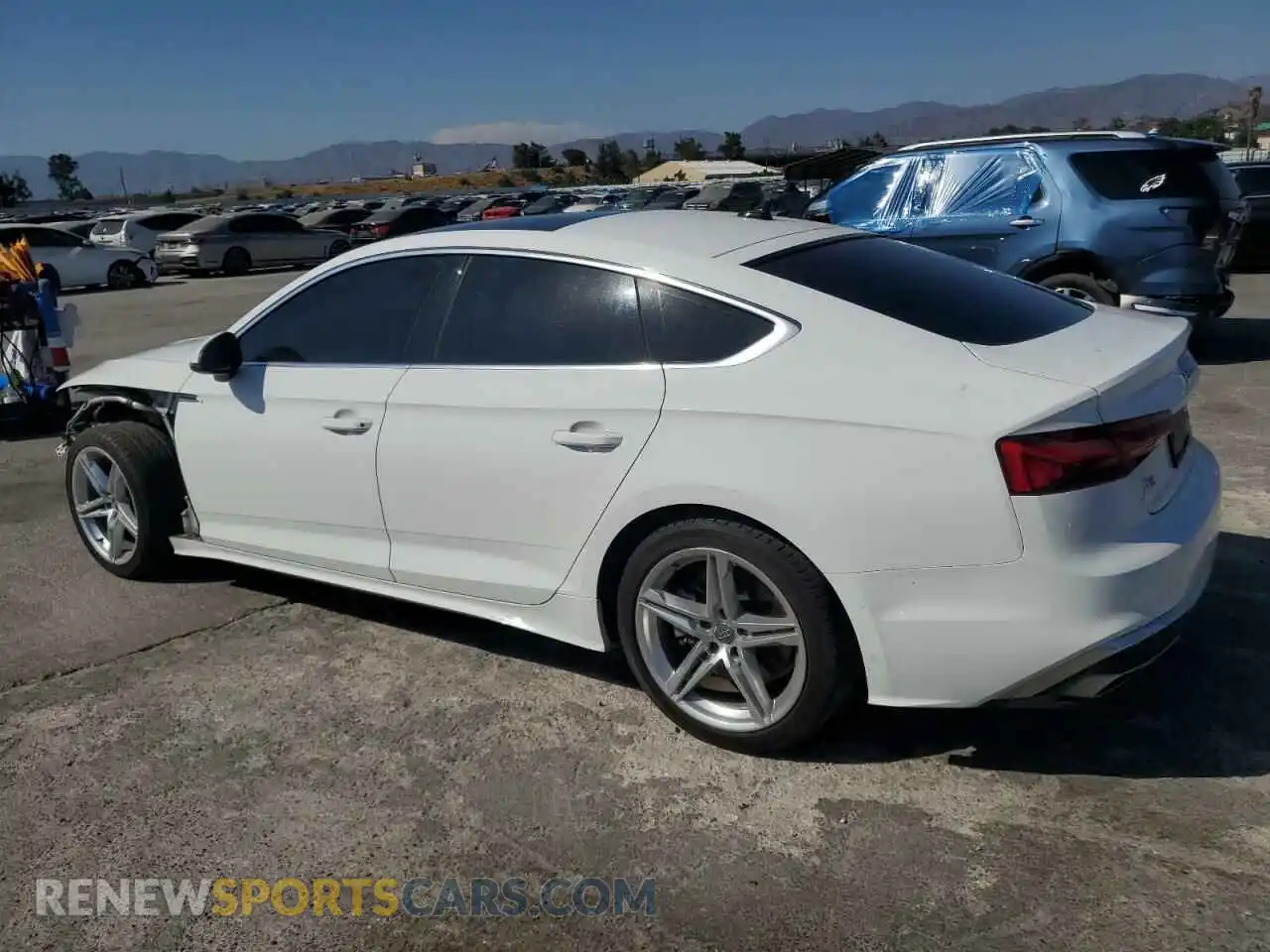 2 Photograph of a damaged car WAUDACF51MA022377 AUDI A5 2021