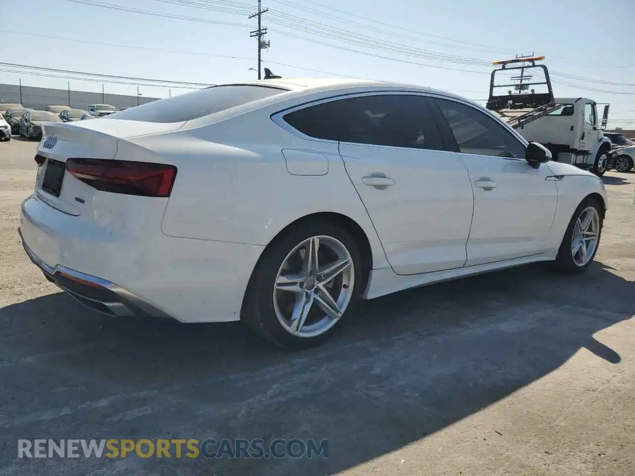 3 Photograph of a damaged car WAUDACF51MA022377 AUDI A5 2021