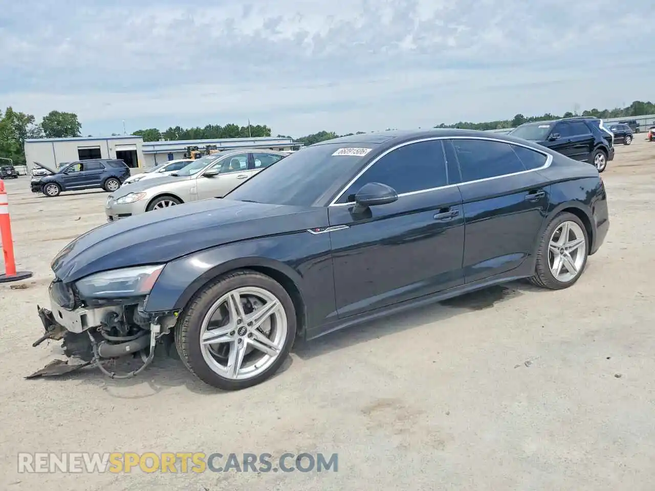 1 Photograph of a damaged car WAUDACF52MA044405 AUDI A5 2021