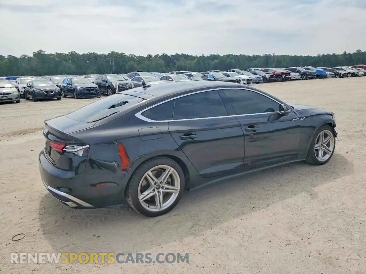 3 Photograph of a damaged car WAUDACF52MA044405 AUDI A5 2021