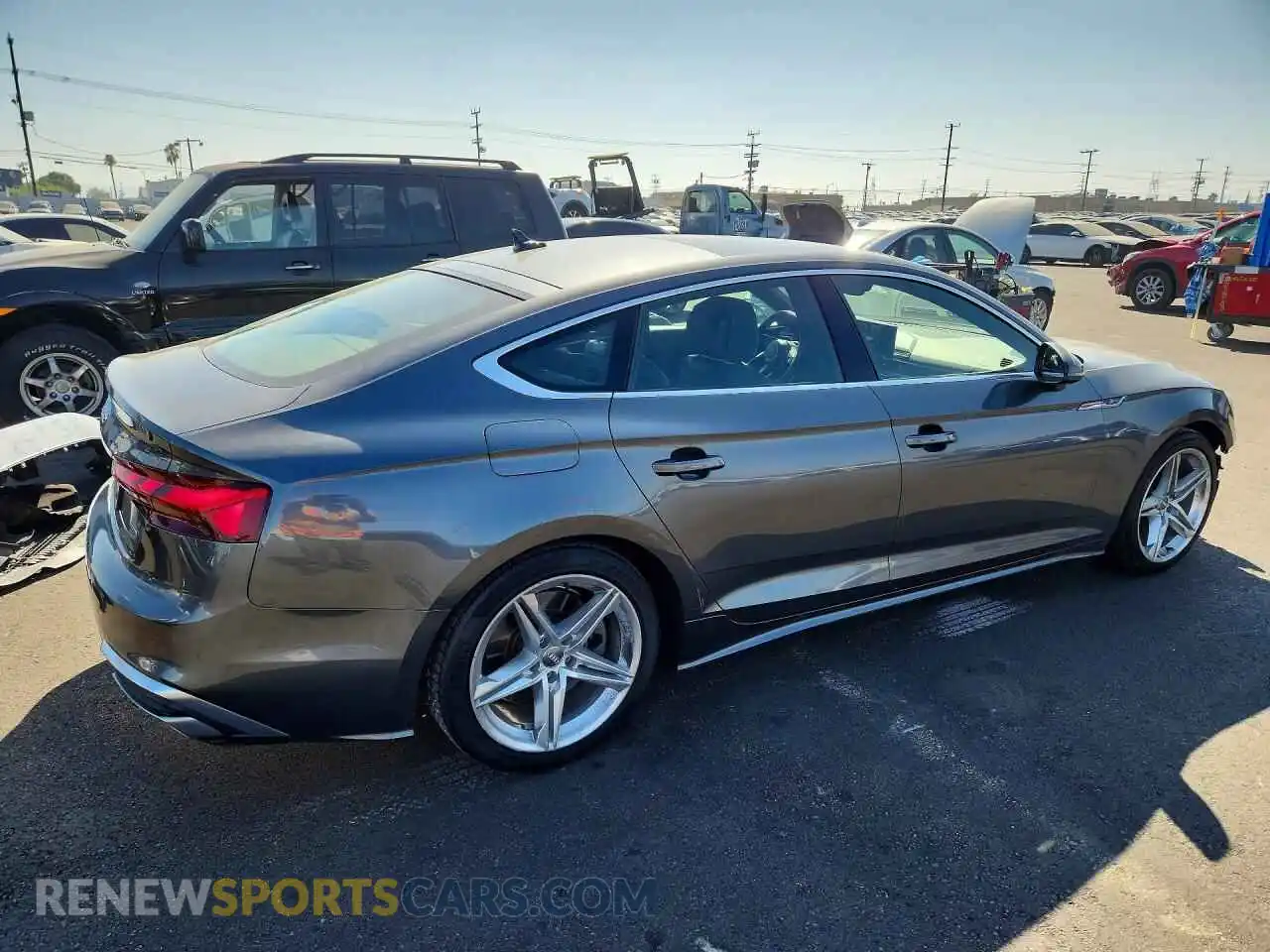 3 Photograph of a damaged car WAUDACF53MA012188 AUDI A5 2021