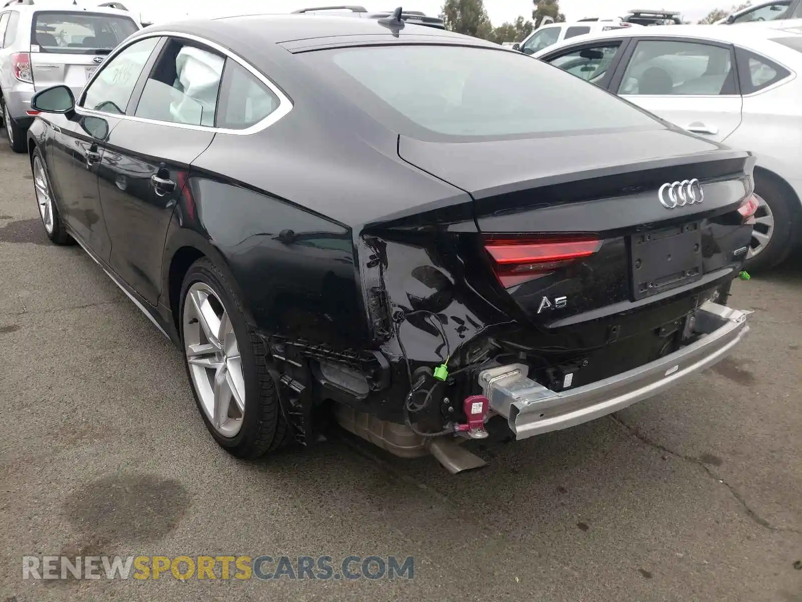 3 Photograph of a damaged car WAUDACF54MA003886 AUDI A5 2021