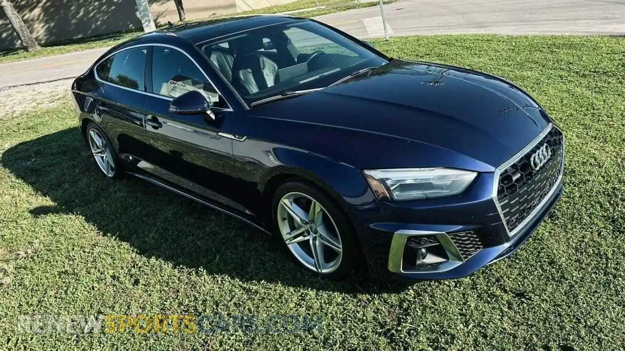 1 Photograph of a damaged car WAUDACF54MA013186 AUDI A5 2021