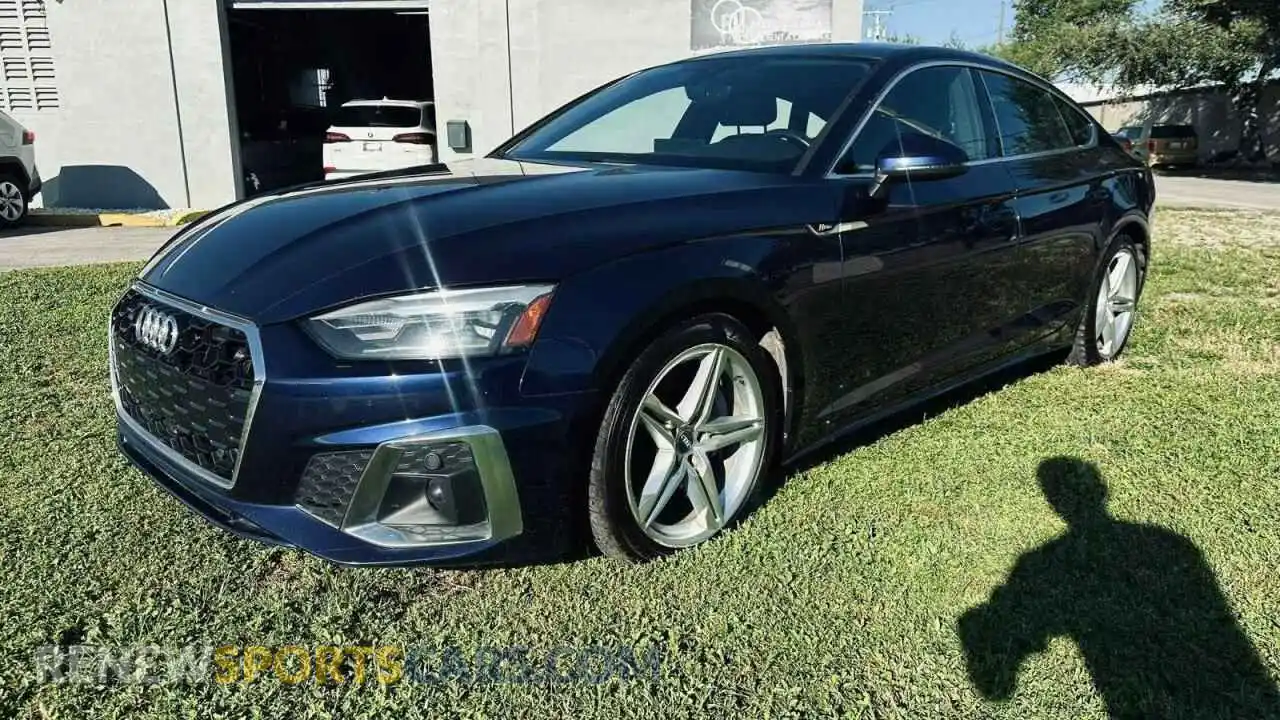 2 Photograph of a damaged car WAUDACF54MA013186 AUDI A5 2021
