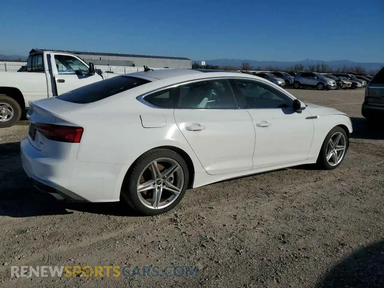 3 Photograph of a damaged car WAUDACF54MA062646 AUDI A5 2021