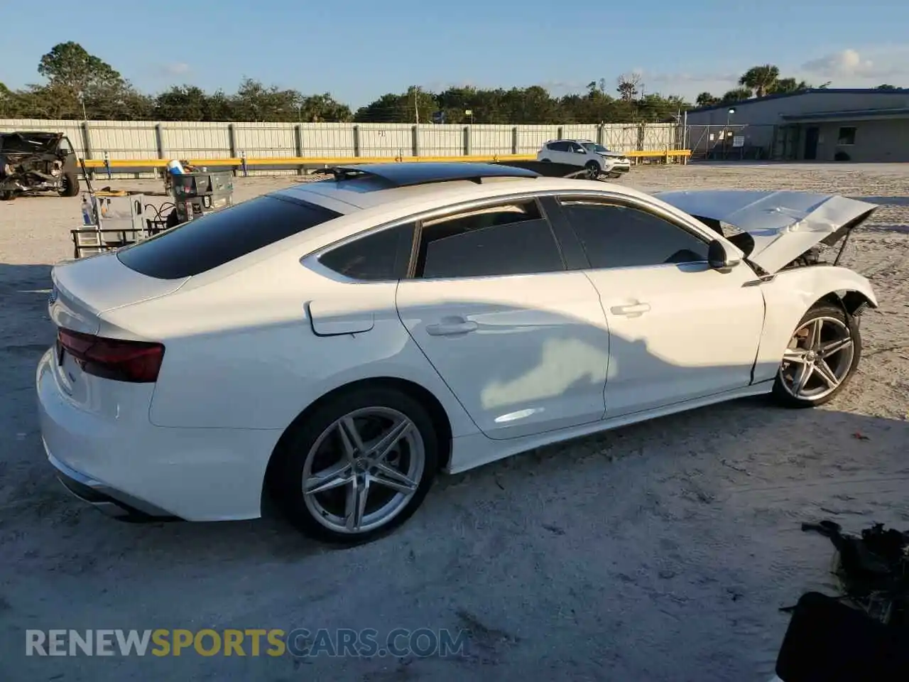 3 Photograph of a damaged car WAUDACF55MA011544 AUDI A5 2021