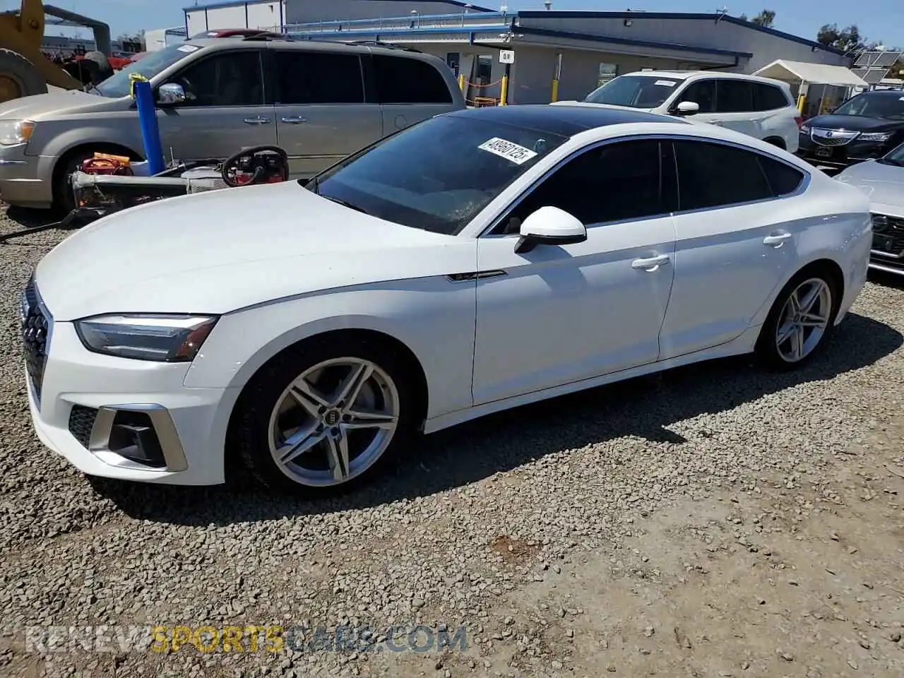 1 Photograph of a damaged car WAUDACF5XMA057130 AUDI A5 2021