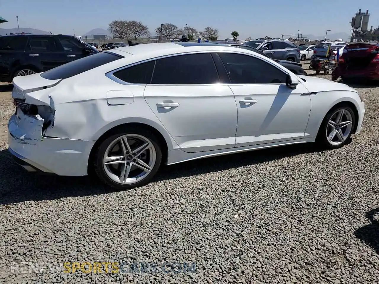 3 Photograph of a damaged car WAUDACF5XMA057130 AUDI A5 2021