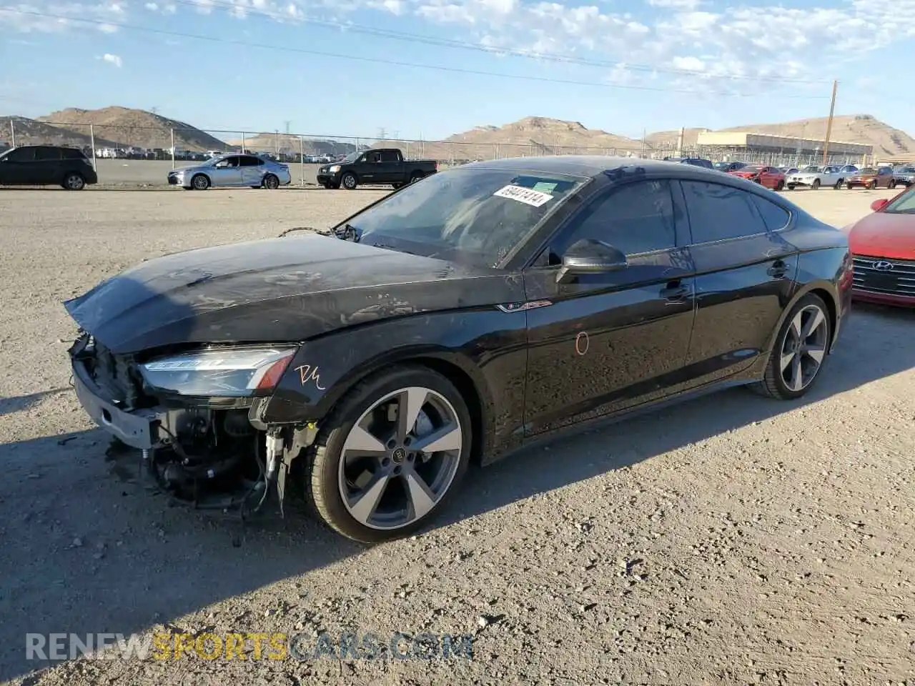 1 Photograph of a damaged car WAUEACF50MA036730 AUDI A5 2021