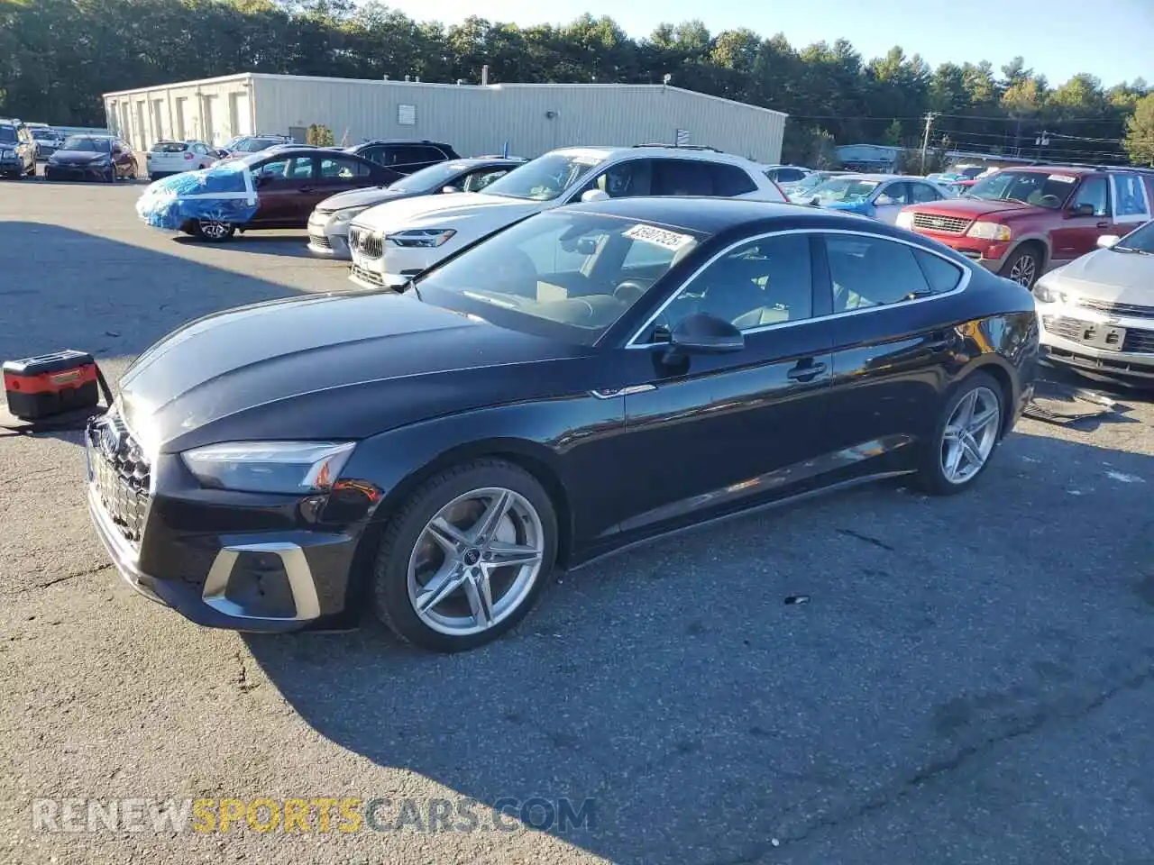 1 Photograph of a damaged car WAUFACF51MA034246 AUDI A5 2021