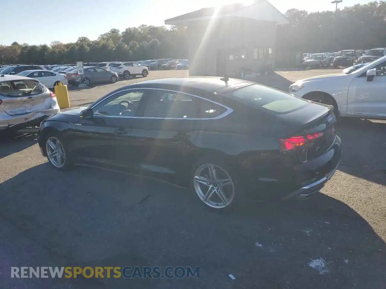 2 Photograph of a damaged car WAUFACF51MA034246 AUDI A5 2021