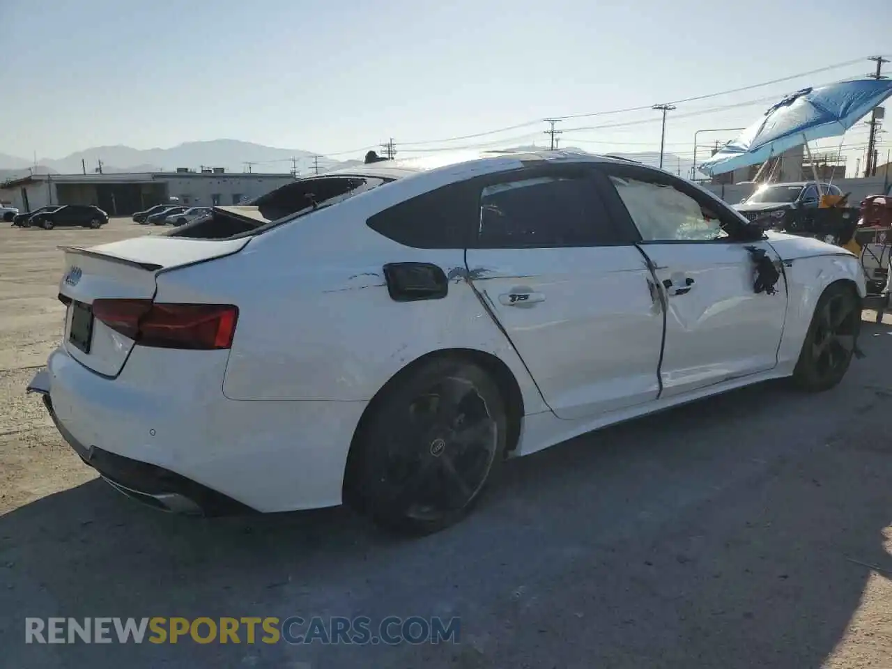 3 Photograph of a damaged car WAUFACF51MA040953 AUDI A5 2021