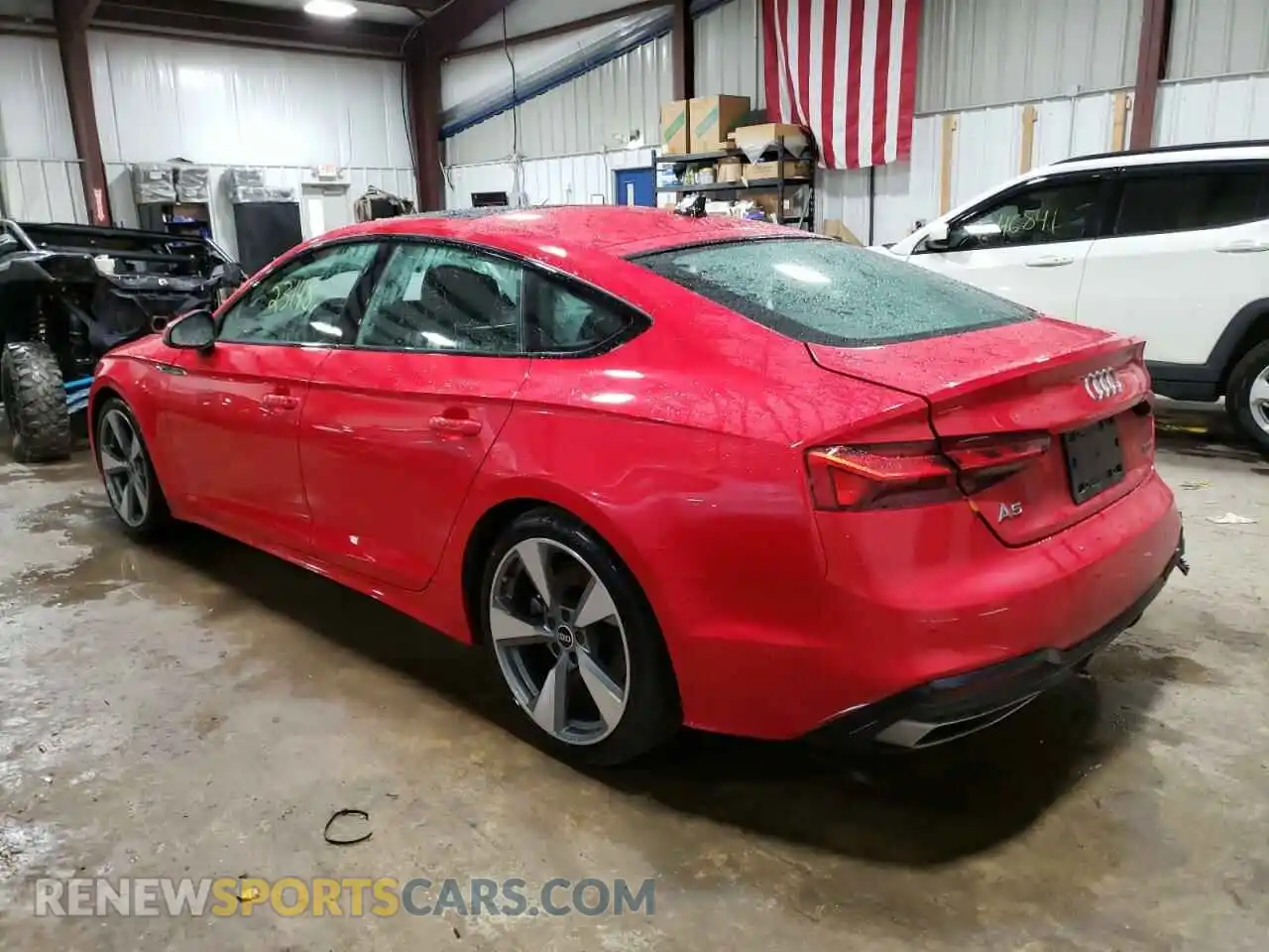3 Photograph of a damaged car WAUFACF54MA024942 AUDI A5 2021