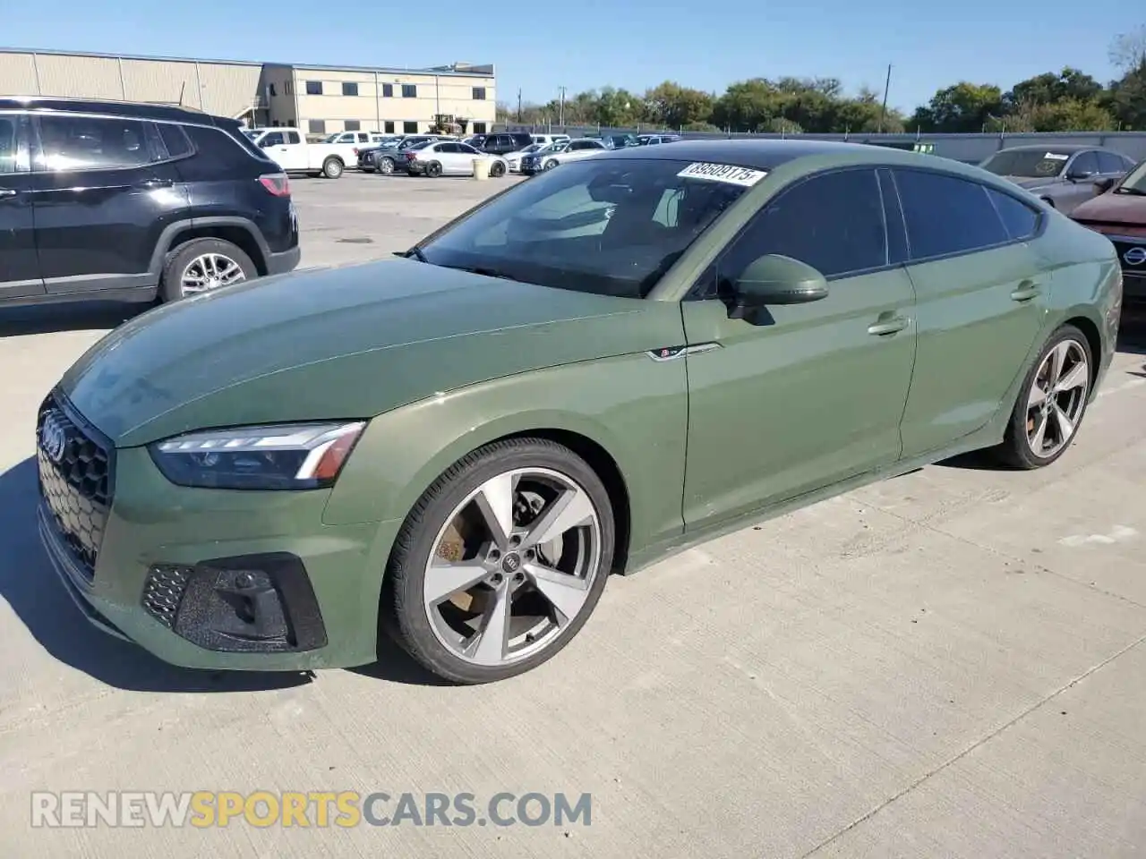 1 Photograph of a damaged car WAUFACF54MA046696 AUDI A5 2021