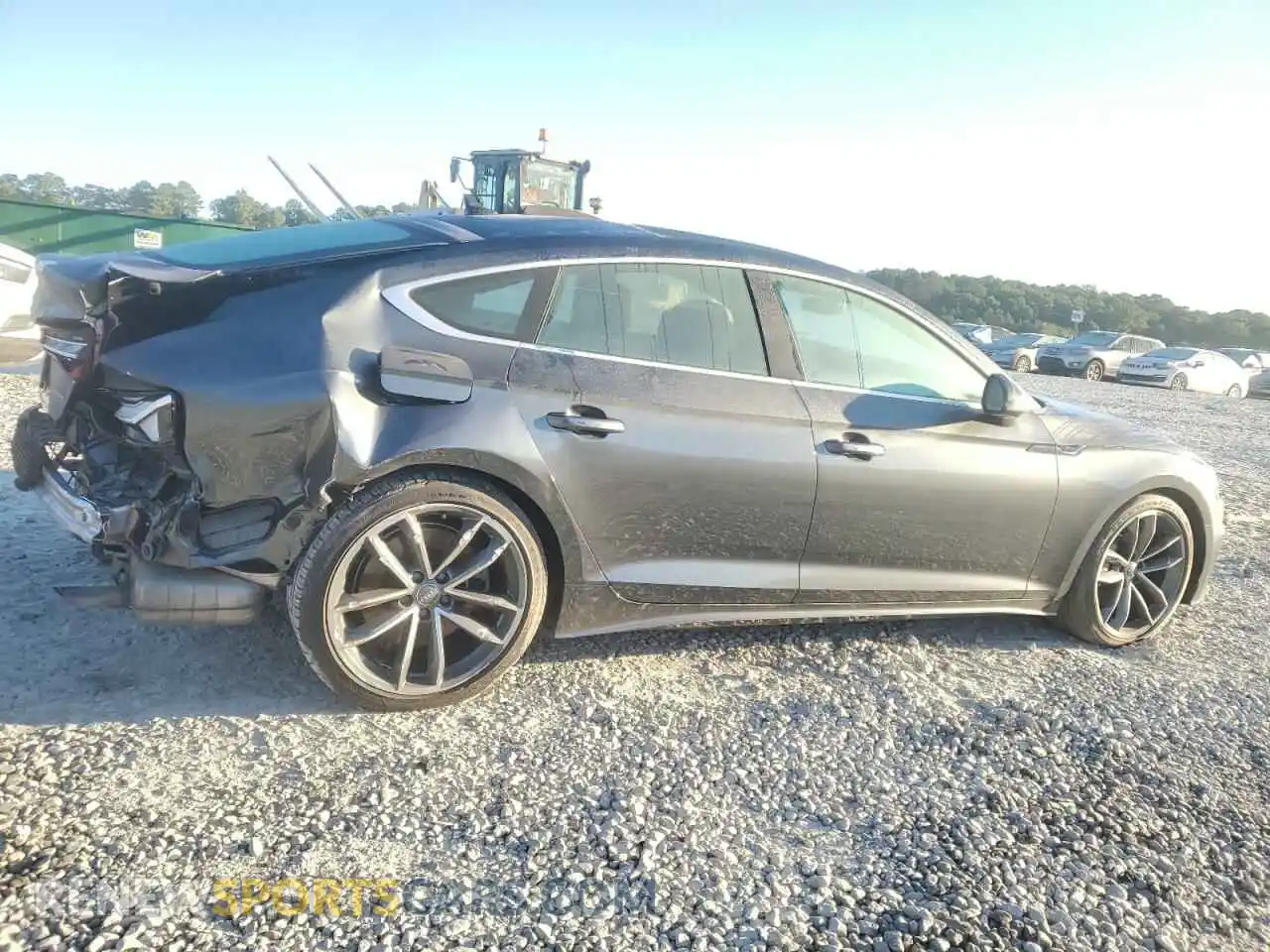 3 Photograph of a damaged car WAUFACF55MA019605 AUDI A5 2021
