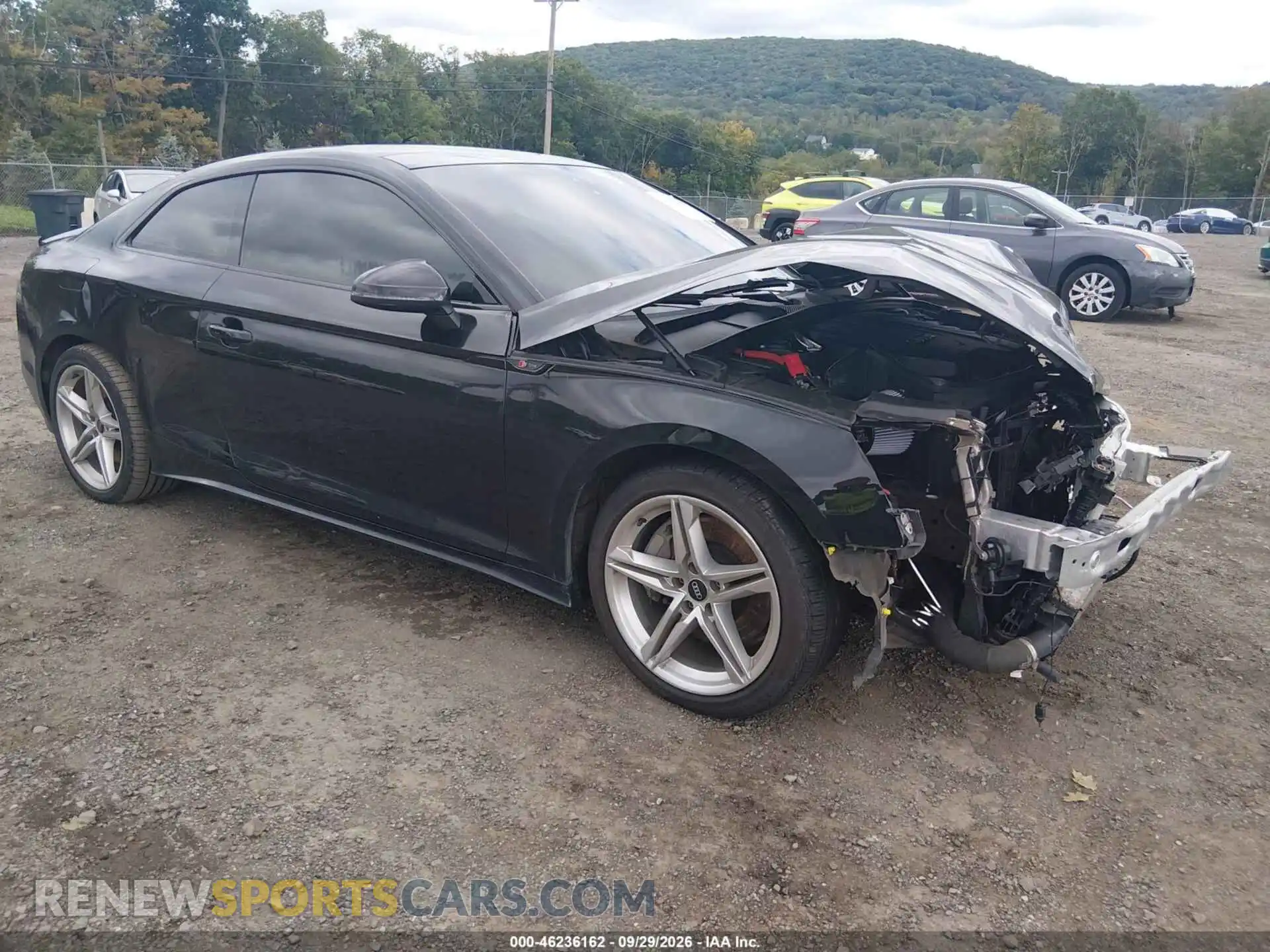 1 Photograph of a damaged car WAUSAAF51MA050269 AUDI A5 2021